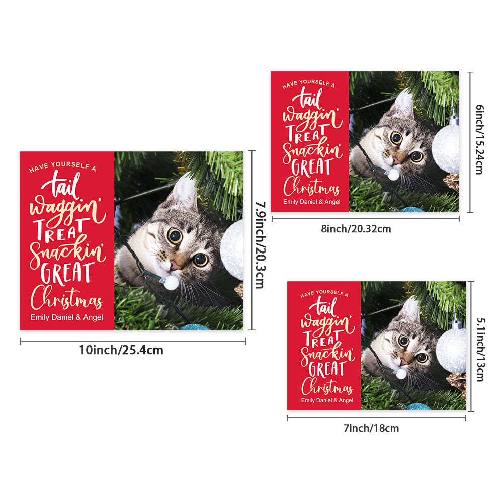 Personalised Christmas Picture Frame Custom Photo Christmas Gifts - mymoonlampau