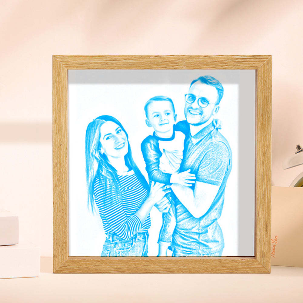 Custom Photo Film Negative Style Frames Personalized Photo Film Frame Projectable Photo Frame - mymoonlampau
