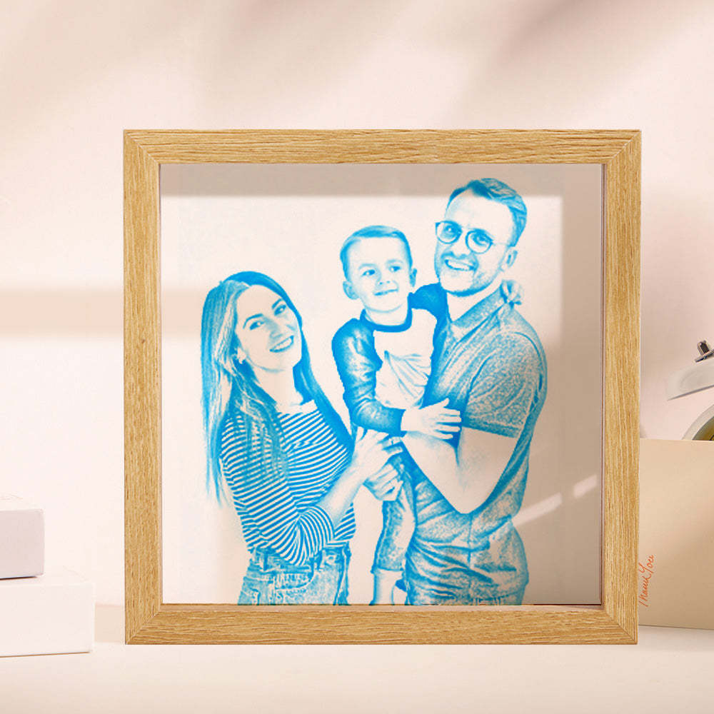 Custom Photo Film Negative Style Frames Personalized Photo Film Frame Projectable Photo Frame - mymoonlampau