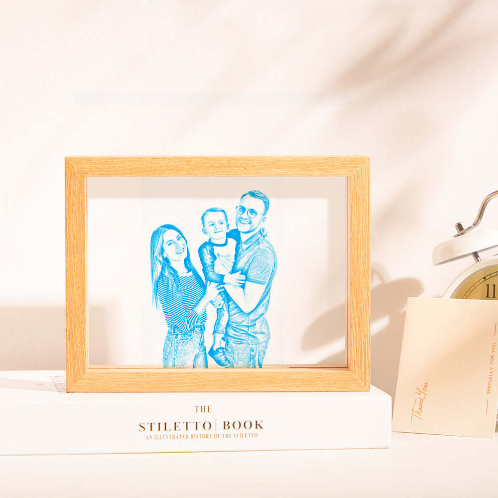 Custom Photo Film Negative Style Frames Personalized Photo Film Frame Projectable Photo Frame - mymoonlampau