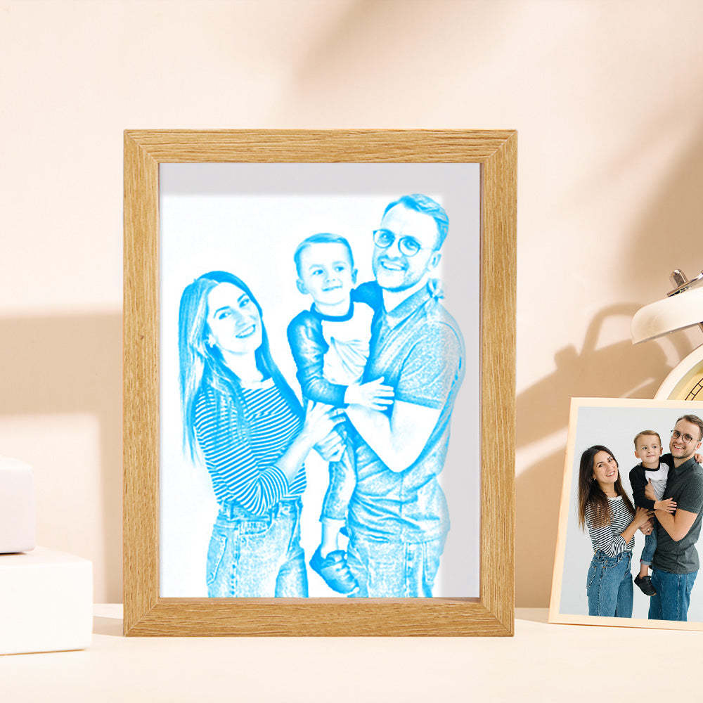 Custom Photo Film Negative Style Frames Personalized Photo Film Frame Projectable Photo Frame - mymoonlampau