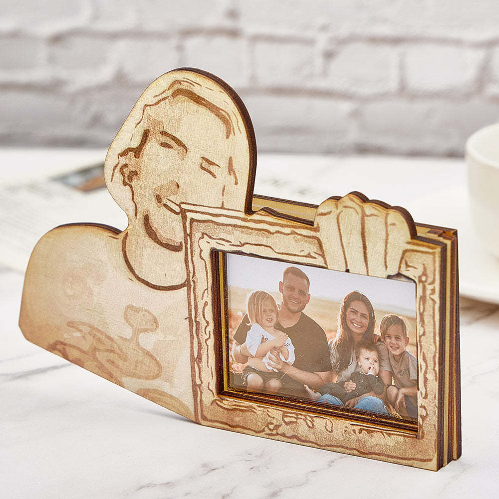 Personalized Wooden Picture Frame Look At This Photograph Funny Frame Gifts - mymoonlampau