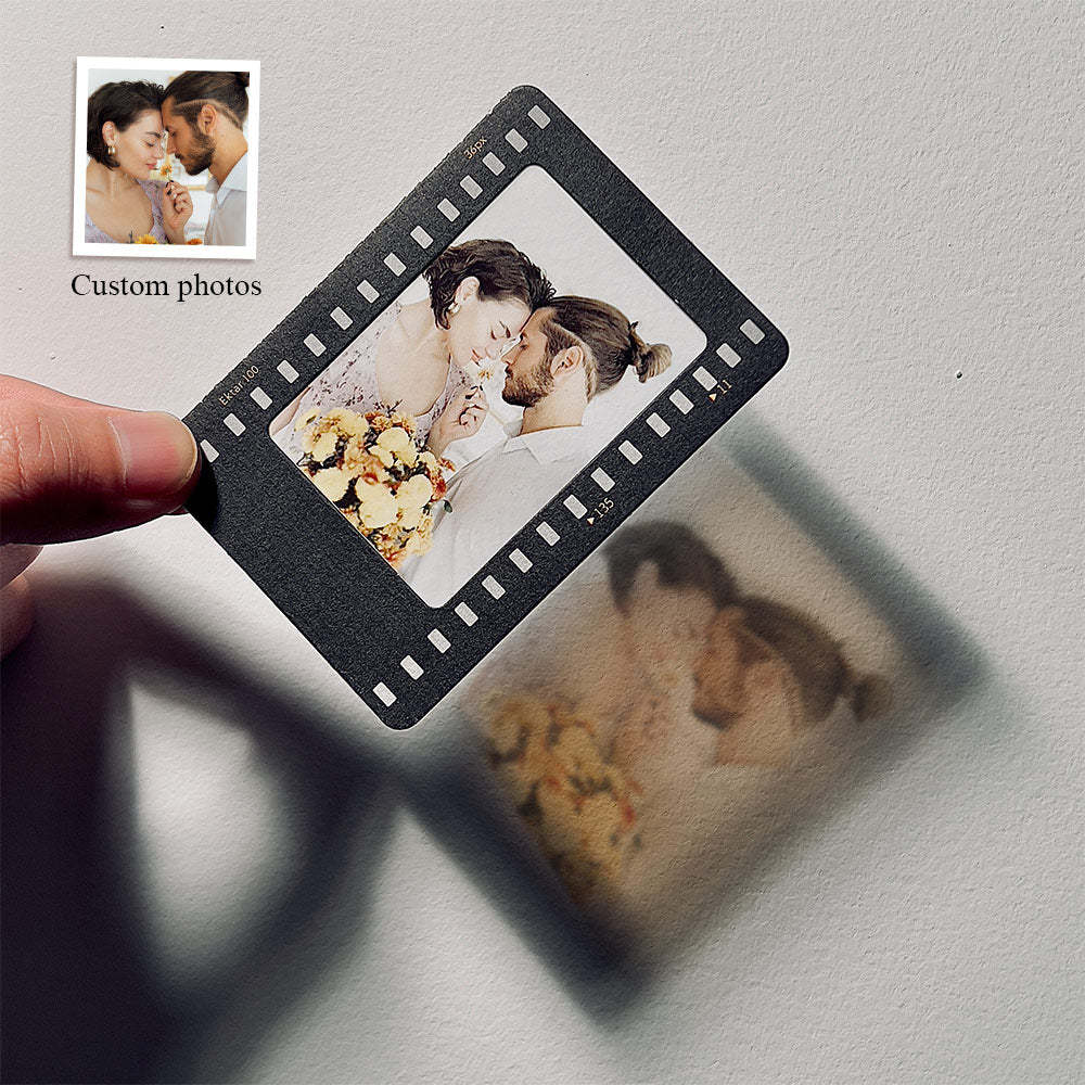 Custom Photo Light and Shadow Ornament Film Reversal Photo Projection Ornament - mymoonlampau