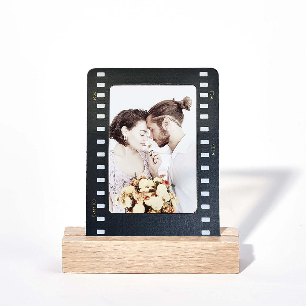 Custom Photo Light and Shadow Ornament Film Reversal Photo Projection Ornament - mymoonlampau
