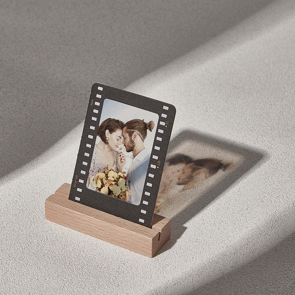 Custom Photo Light and Shadow Ornament Film Reversal Photo Projection Ornament - mymoonlampau
