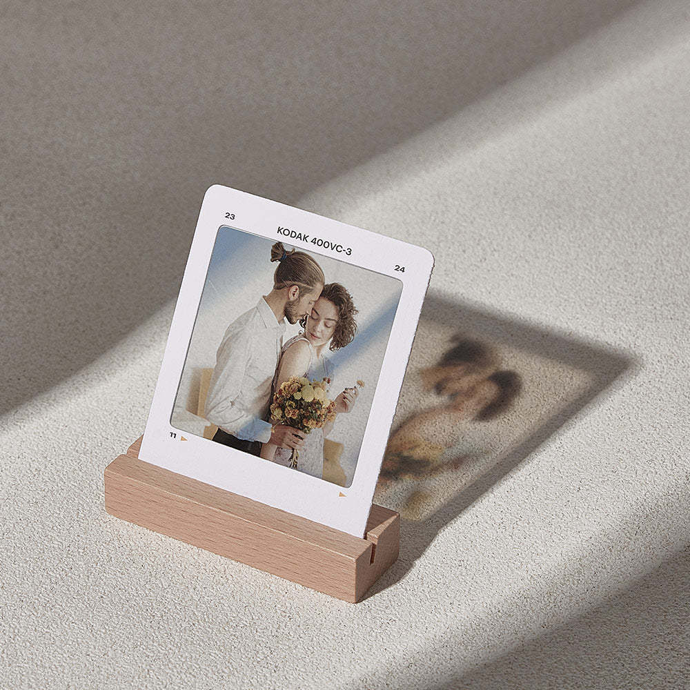 Custom Photo Light and Shadow Ornament Film Reversal Photo Projection Ornament - mymoonlampau