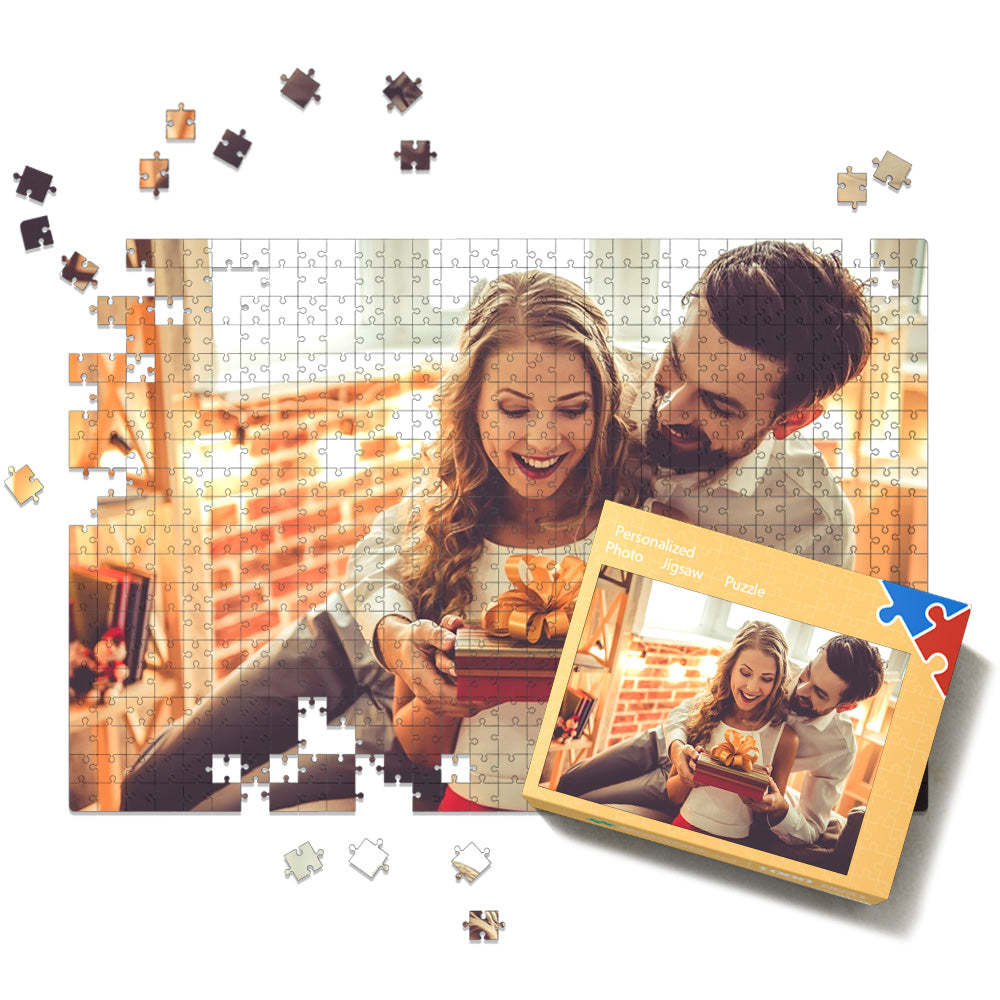 Photo Puzzle, Personalized Photo Puzzle Memorial Gifts 35-1000 Pieces