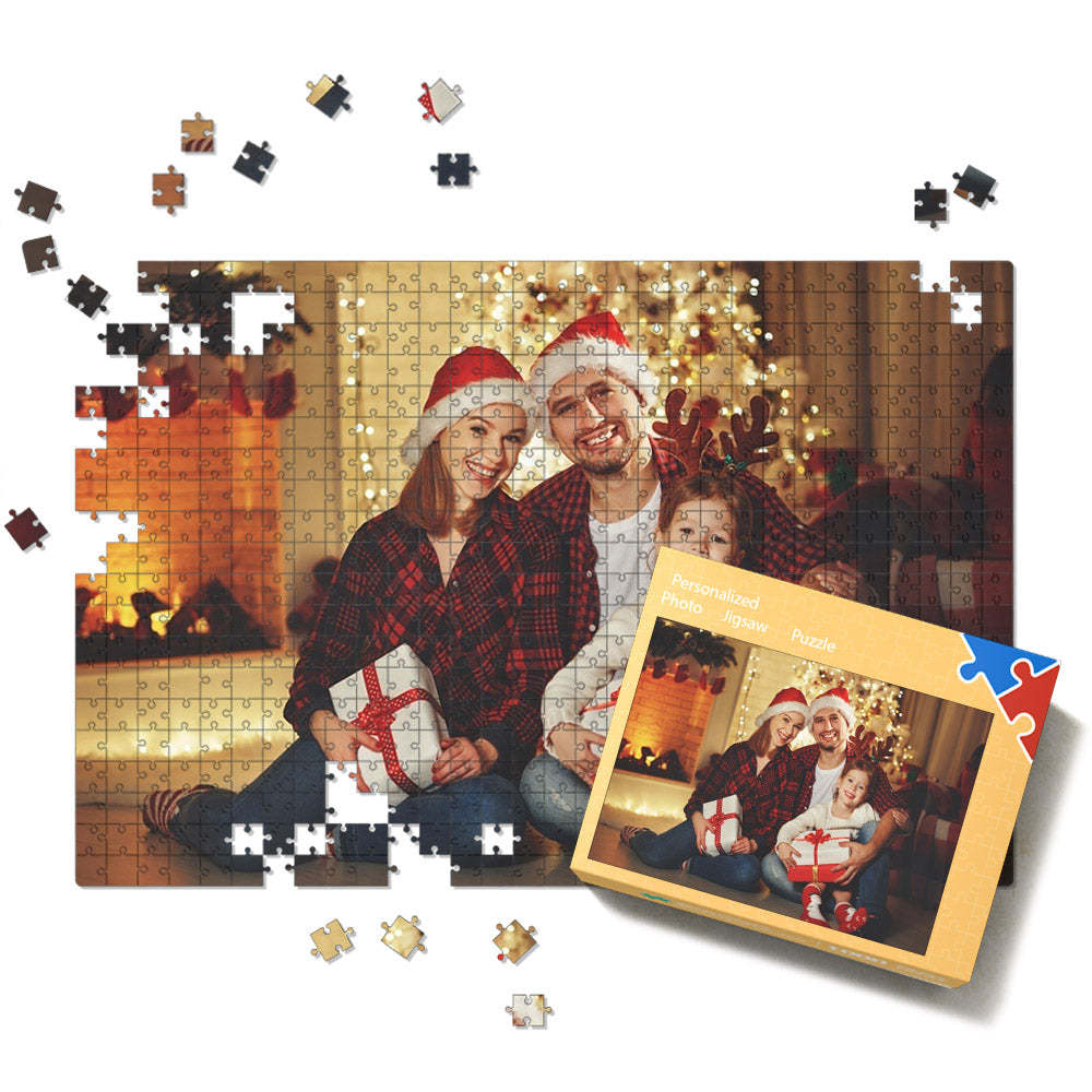 Custom Photo Jigsaw Puzzle Best Mother's Day Gifts 35-1000 Pieces