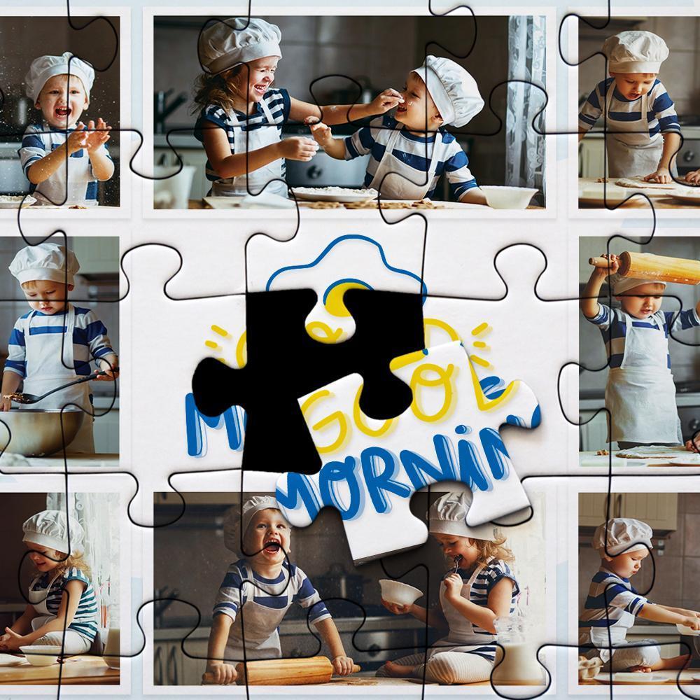 Custom Photo Puzzle Good Morning Baby - 35-1000 pieces