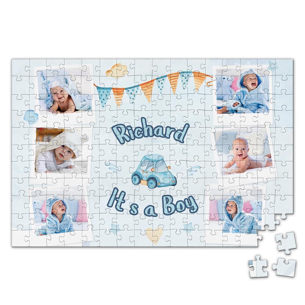 Custom Photo Puzzle Record Your Baby's Growth - 35-1000 pieces