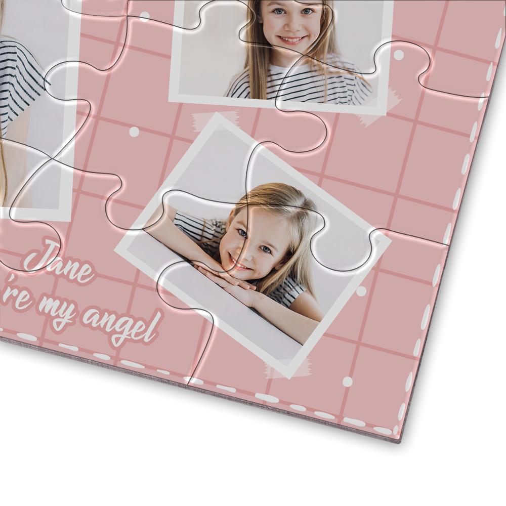 Custom Photo Puzzle You Are My Angel - 35-1000 pieces