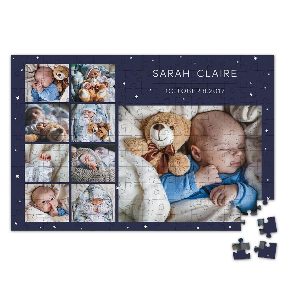 Custom Photo Puzzle Gift for Newborn - 35-1000 pieces