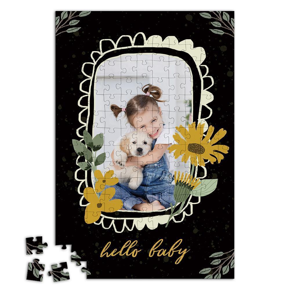 Custom Photo Puzzle Hello Baby - 35-1000 pieces