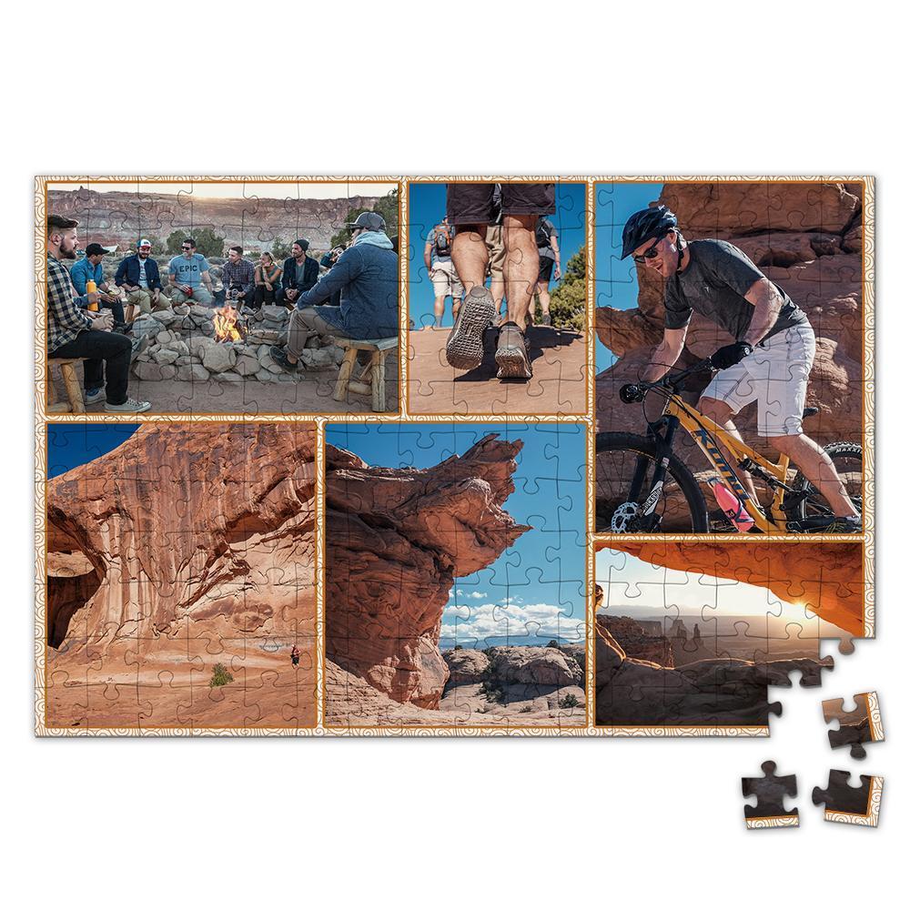Custom Photo Puzzle Record Your Trip - 35-1000 pieces