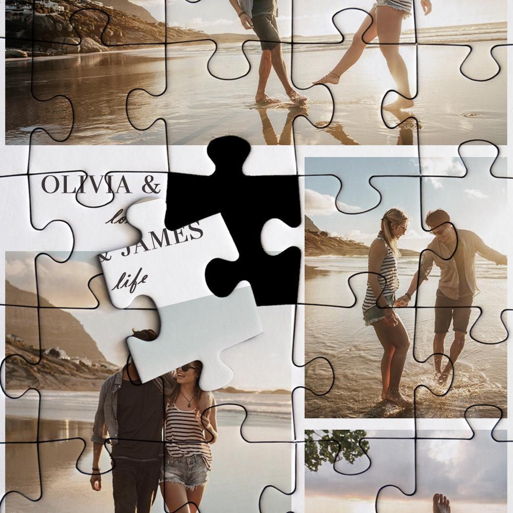 Custom Photo Puzzle Love Life, Love You - 35-1000 pieces