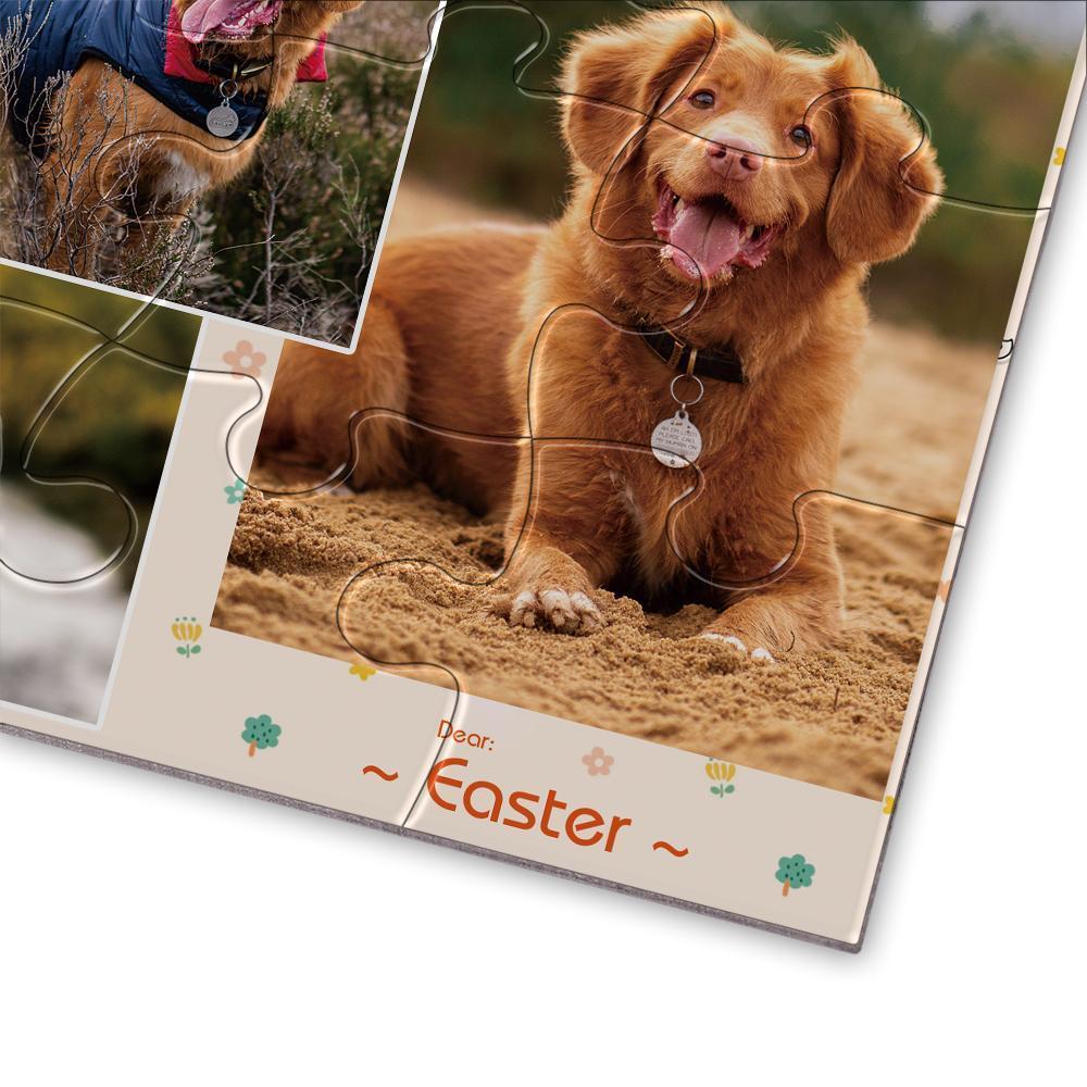 Custom Photo Puzzle Cute Pet - 35-1000 pieces