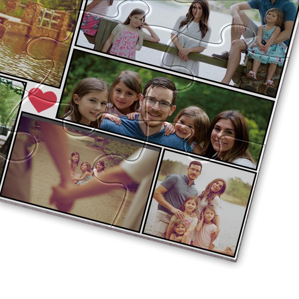 Custom Photo Puzzle Warm Family Photo - 35-1000 pieces