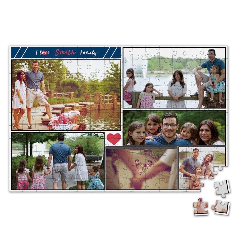 Custom Photo Puzzle Warm Family Photo - 35-1000 pieces