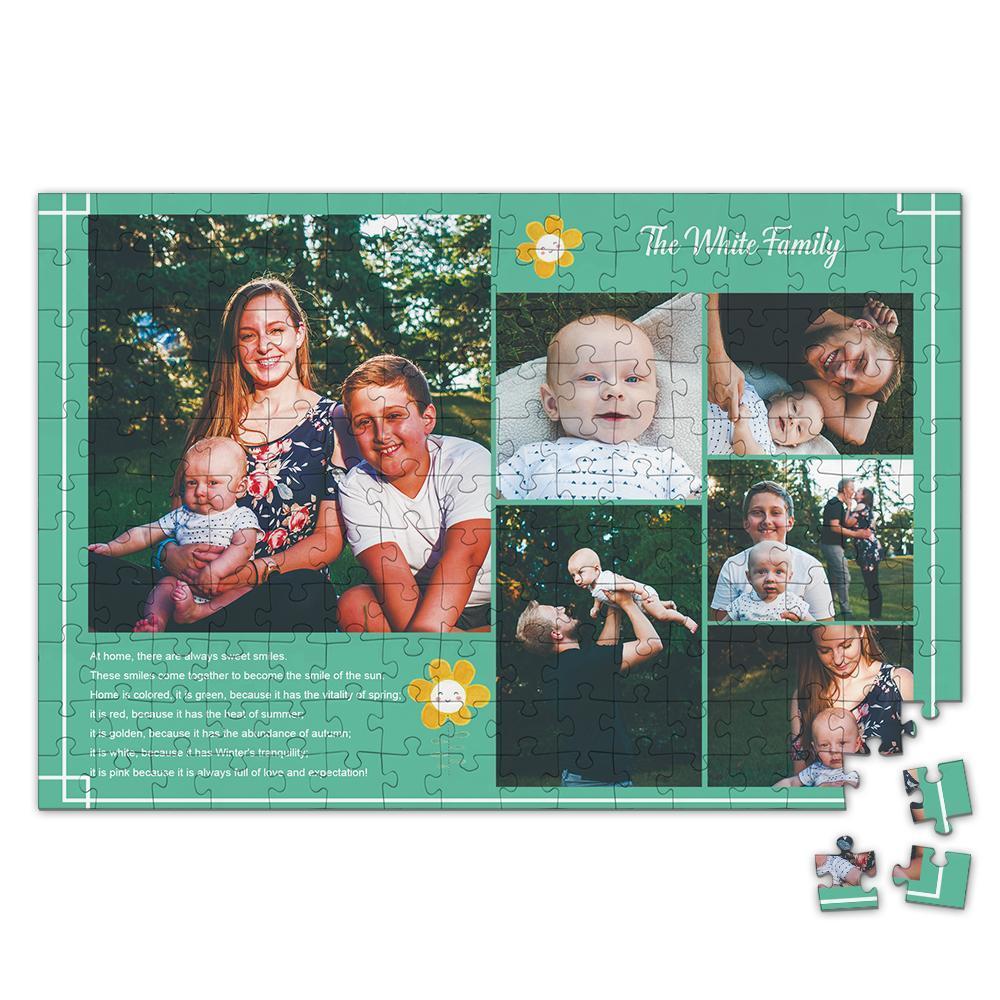 Custom Photo Puzzle Warm Family - 35-1000 pieces