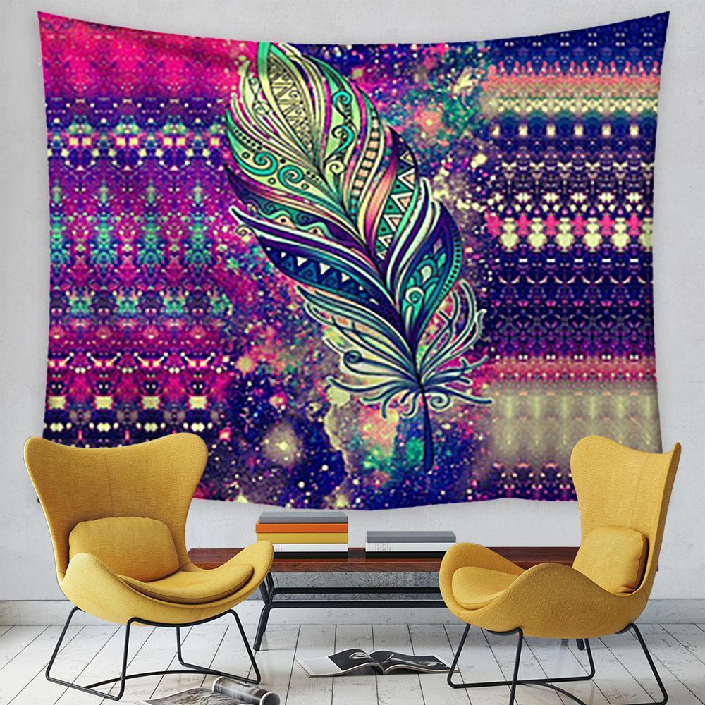 Psychedelic Sun and Moon Tapestry, Wall Decor Hanging Tapestry