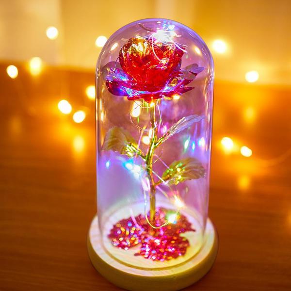 Mother's Day Gifts Galaxy Flower Rose-for Girlfriend Romantic Anniversary Gifts