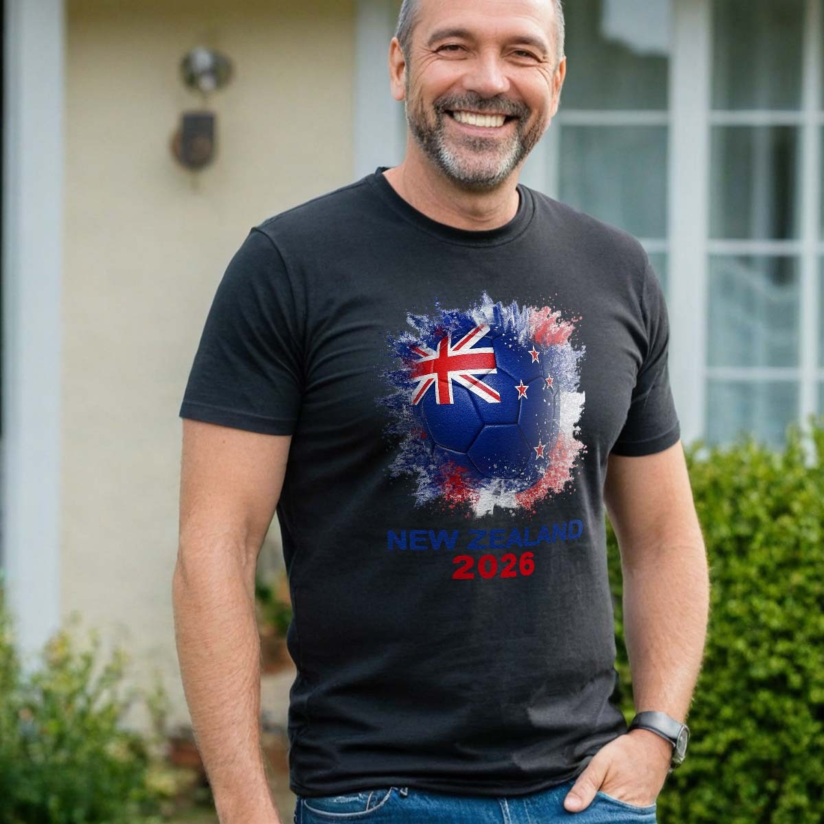 2026 International Football Championship National Flag T-Shirt Global Fans Collection - MyMoonLampAu