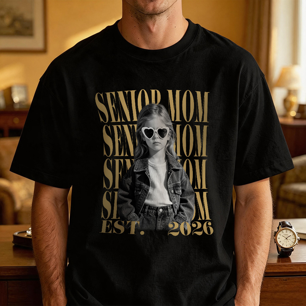 Custom Vintage Photo Shirt: Personalized Shirt With Kids Photo, Funny Dad Shirt, Best Dad Ever Shirt, New Dad Gift Fathers Day - MyMoonLampAu