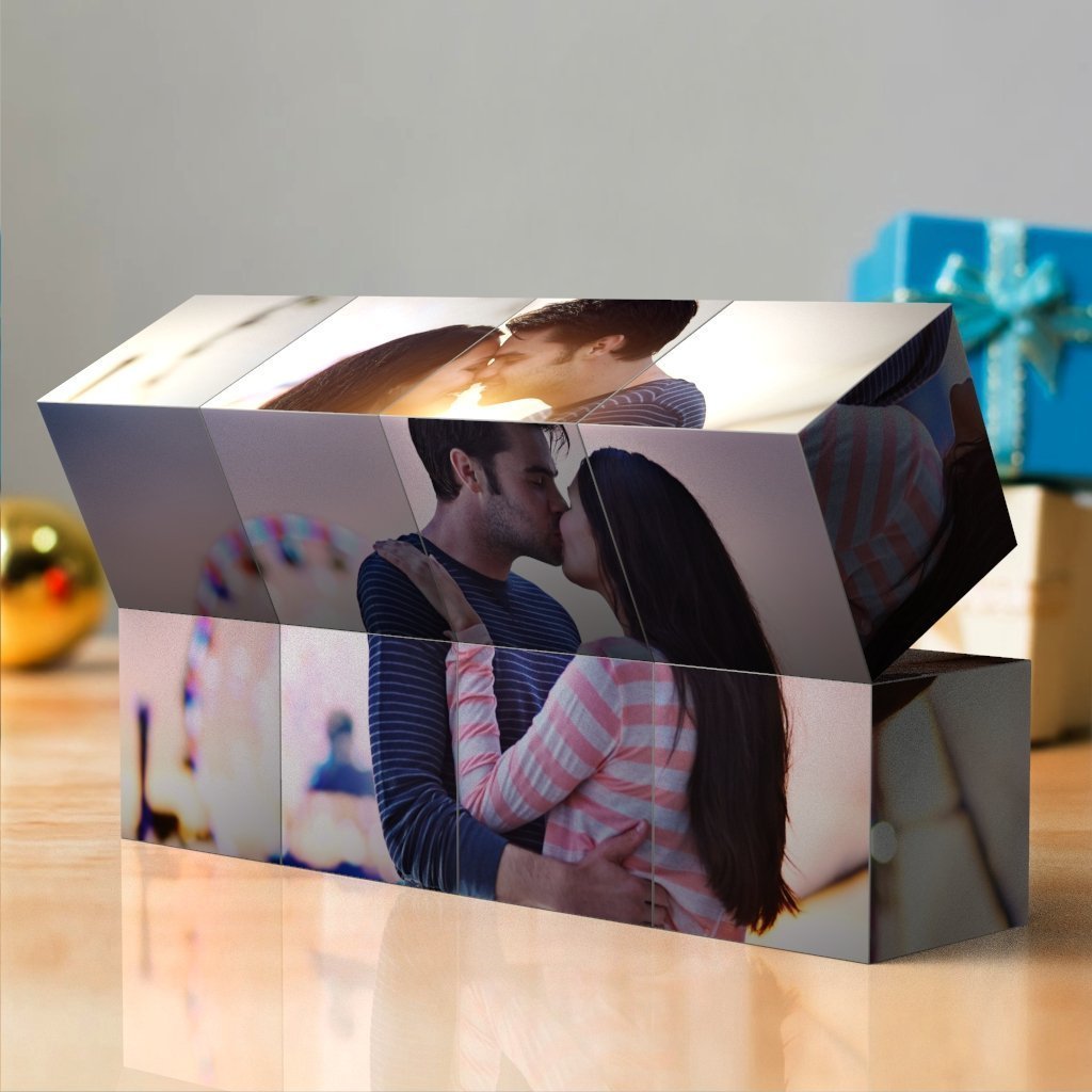 Custom Multi Photo Folding Magic rubic's Cube