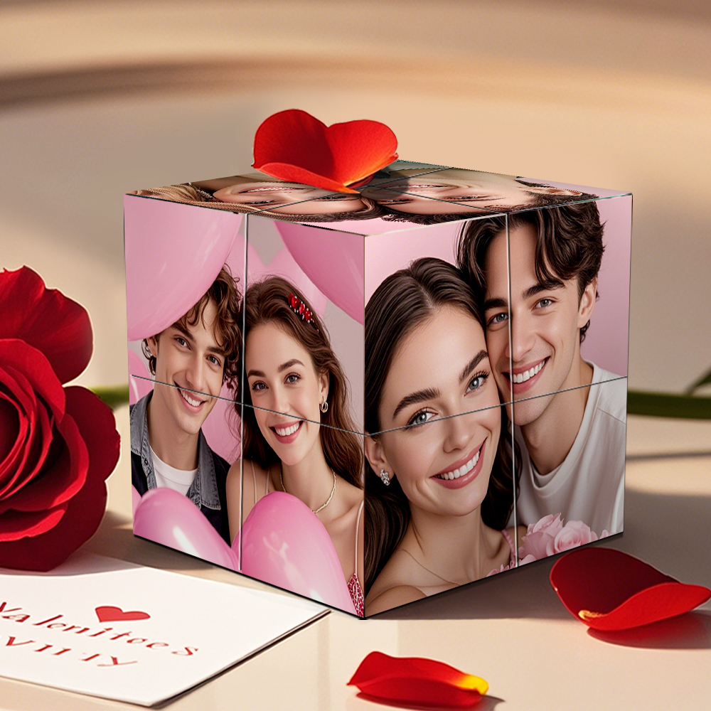 Custom Magic Folding Infinity Photo Cube
