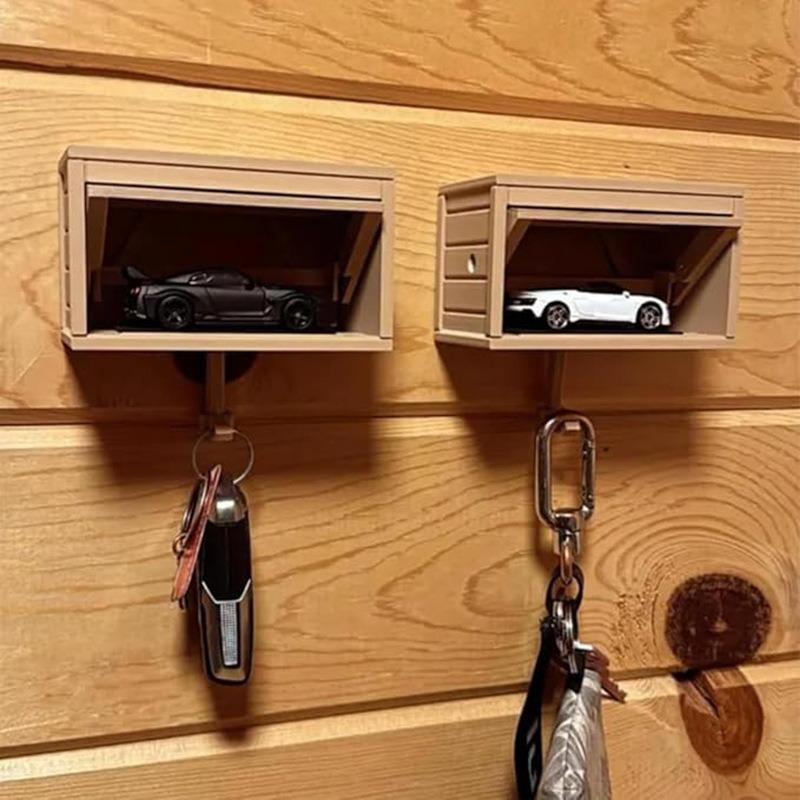 Car Garage Key Holder with Opening Door Funny Gift Idea - MyMoonLampAu