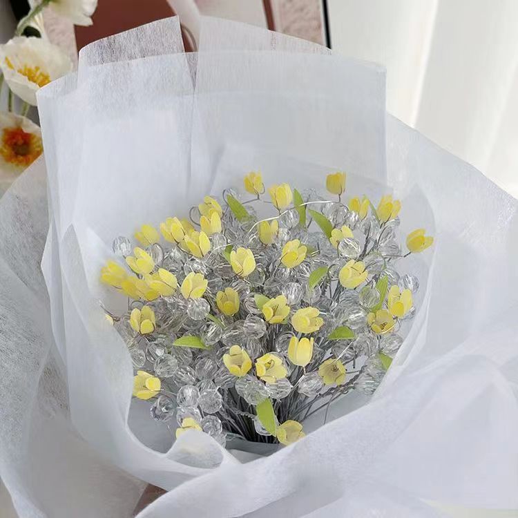 Tulip DIY Bouquet Light Luminous Gift for Her Romantic Gift - mymoonlampau