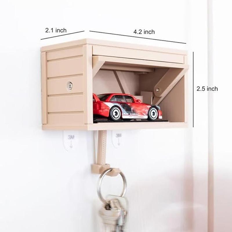 Car Garage Key Holder with Opening Door Funny Gift Idea - MyMoonLampAu