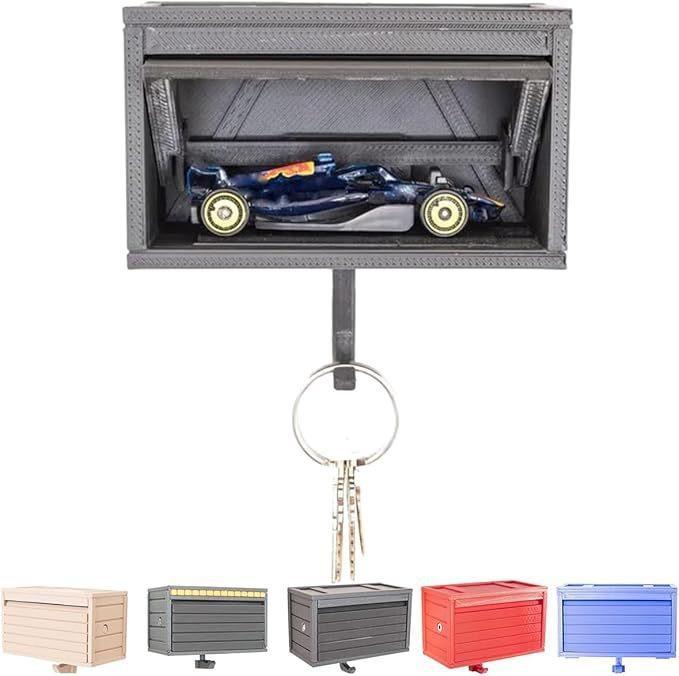 Car Garage Key Holder with Opening Door Funny Gift Idea - MyMoonLampAu