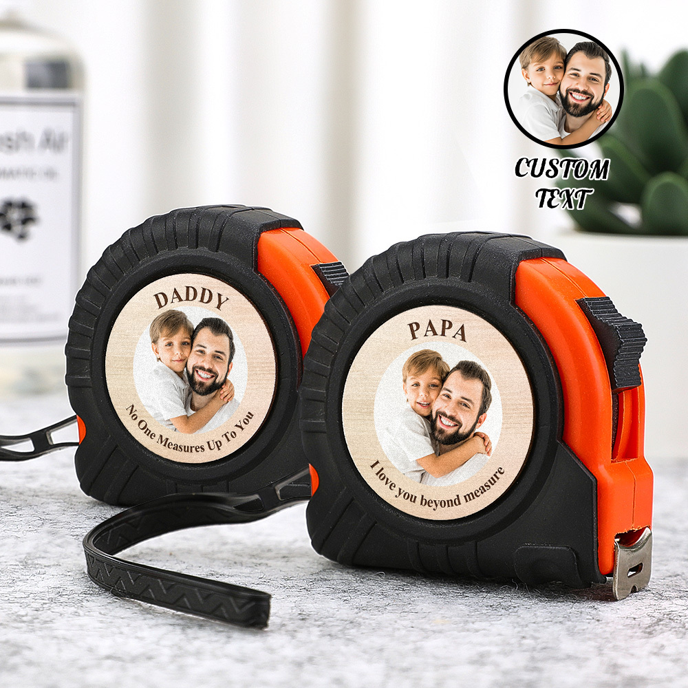 Gift For Dad No One Measures Up Personalized Tape Measure Father's Day Gift -