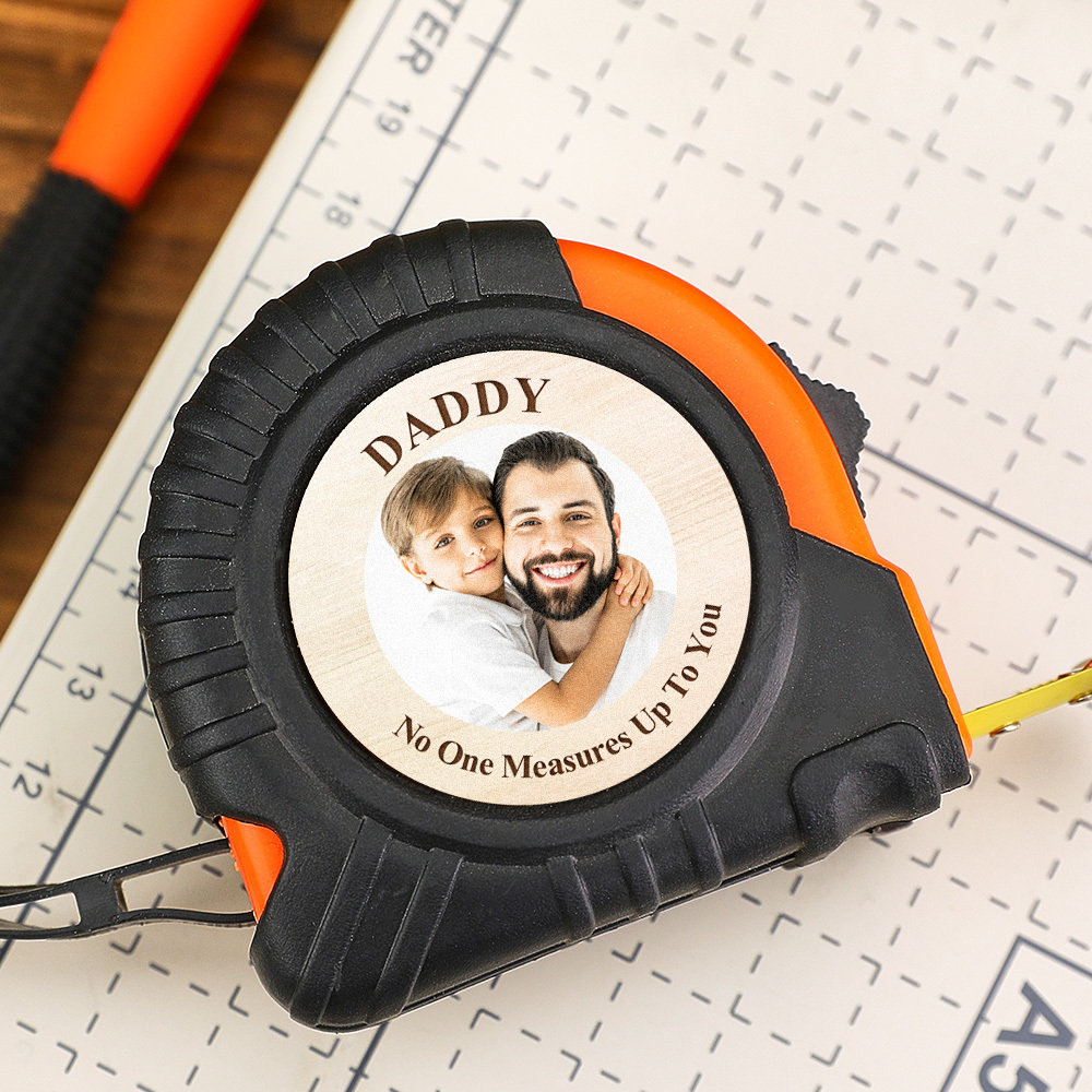 Gift For Dad No One Measures Up Personalized Tape Measure Father's Day Gift -
