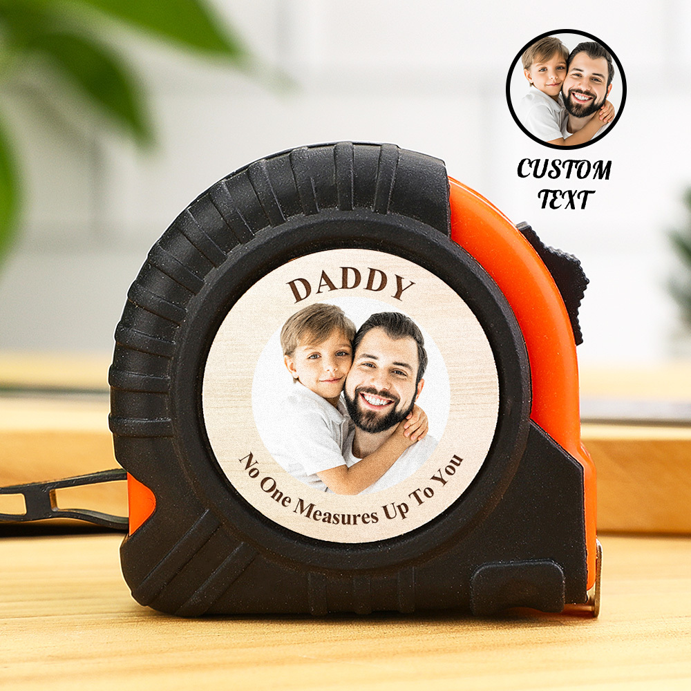 Gift For Dad No One Measures Up Personalized Tape Measure Father's Day Gift -