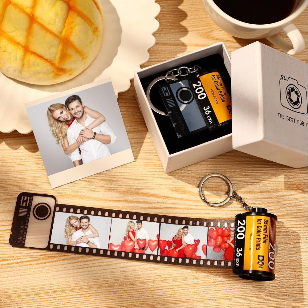 Personalised Film Roll Keychain Photo Album