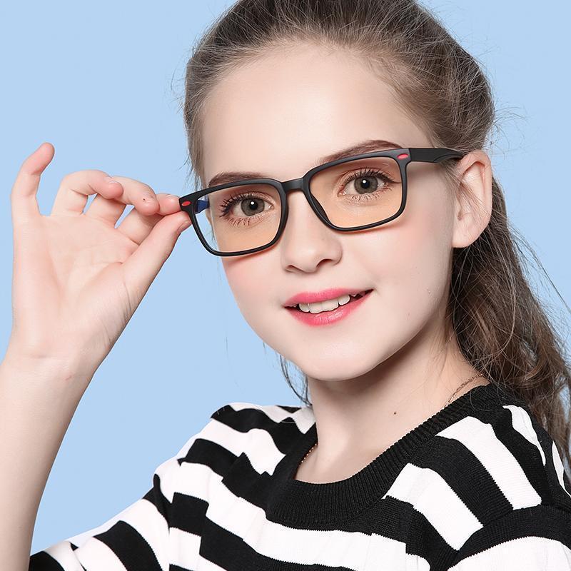Angle - (Age 7-12)Children Blue Light Blocking Computer Reading Gaming Glasses - mymoonlampau