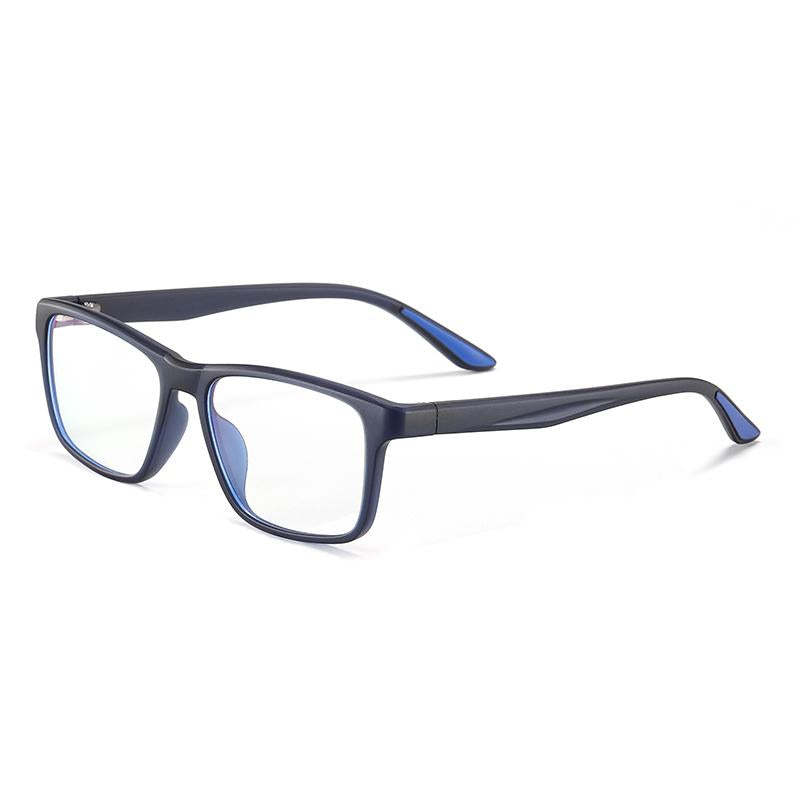 Cherub - (Age 7-12)Children Blue Light Blocking Computer Reading Gaming Glasses - Matte Transparent Dark Blue - mymoonlampau