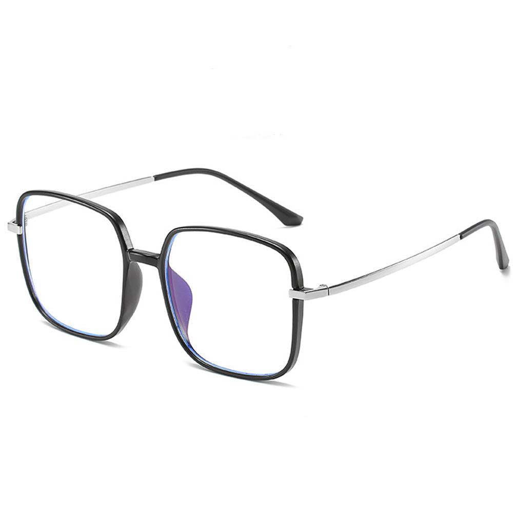 Star - Fashion Blue Light Blocking Computer Reading Gaming Glasses - Matte Black - mymoonlampau