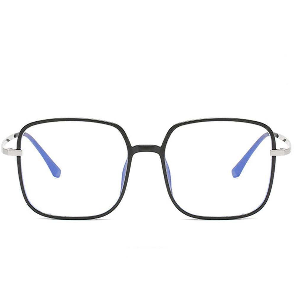 Star - Fashion Blue Light Blocking Computer Reading Gaming Glasses - Matte Black - mymoonlampau