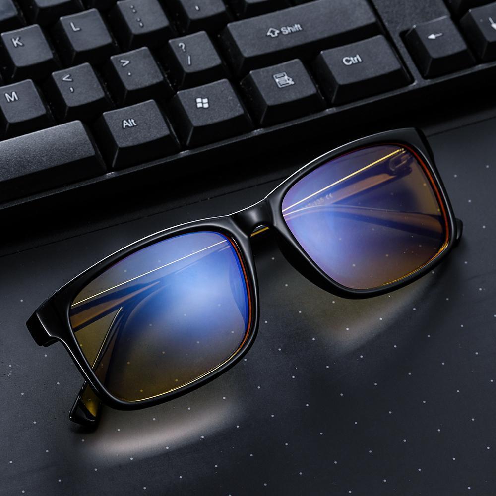 Blizzard - Adults Professional Gaming Glasses Blue Light Blocking Glasses - Black - mymoonlampau