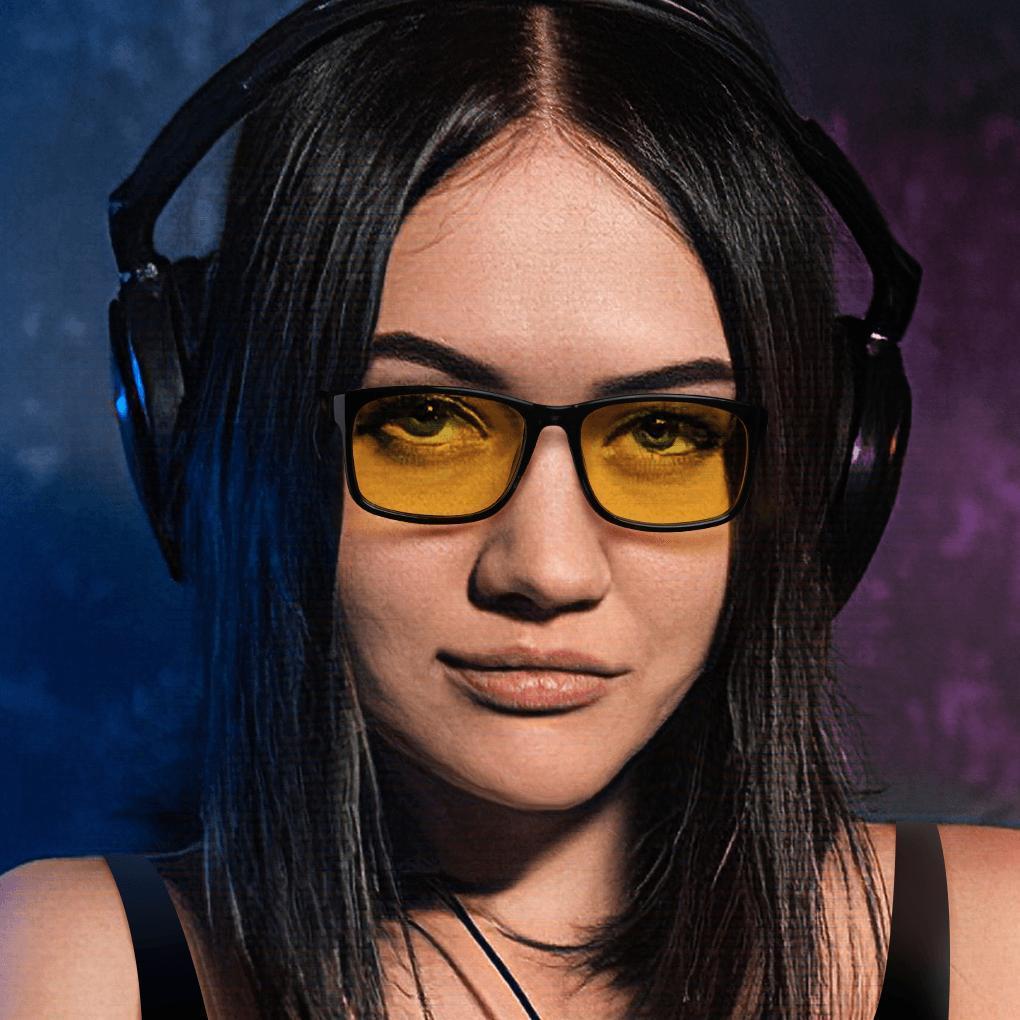 Blizzard - Adults Professional Gaming Glasses Blue Light Blocking Glasses For Woman - mymoonlampau