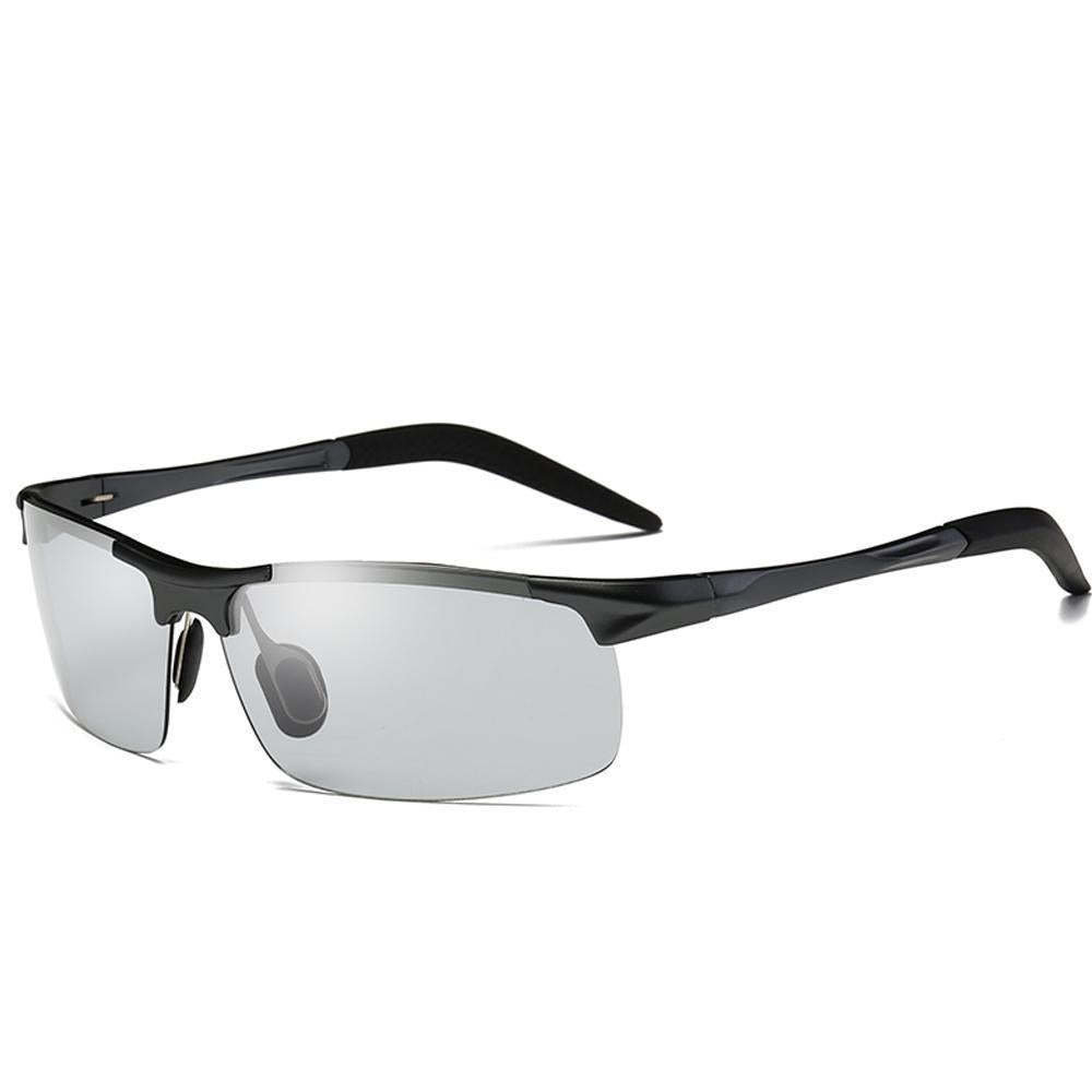 Sunny - UV400 Protective Polarized Driver Sunglasses - Black/Grey - mymoonlampau