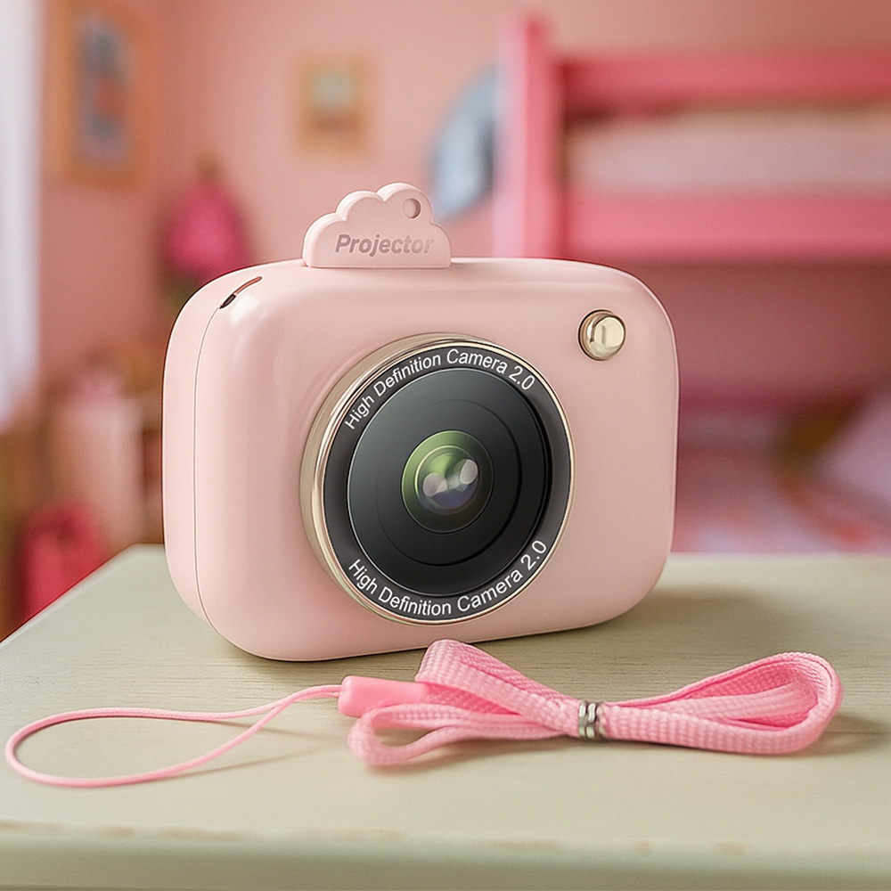 Personalized Projection Camera | Custom Photo & Theme Slide Projector Birthday Gift for Lover Kids - MyMoonLampAu