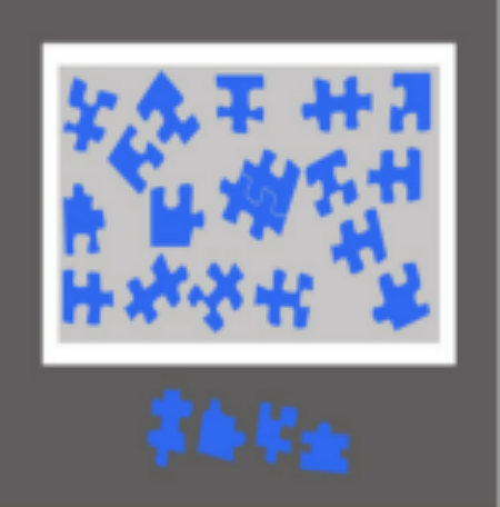 Clear Puzzle Practically Crystal Jisaw Blank Acrylic Puzzles Challenge Brain Testing Game Play With Your Kids
