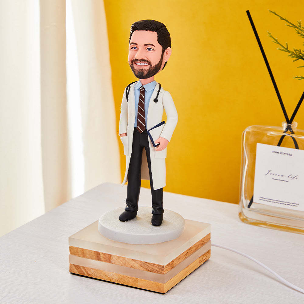 LED Night Light Luminous Base - Warm Light - CustomBobbleheadsUS