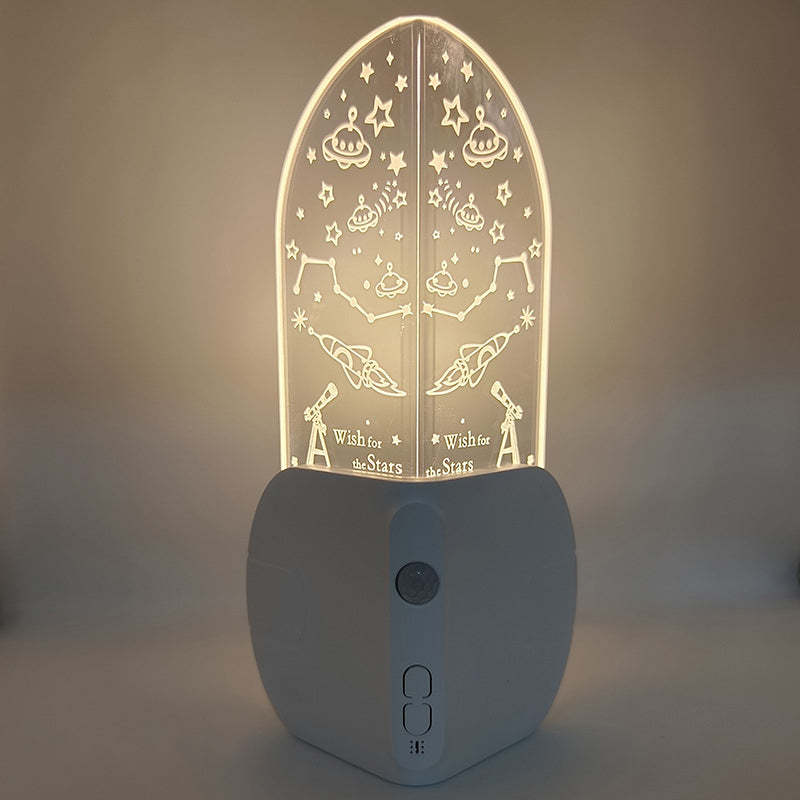 Night Light with Motion Sensor and Dusk to Dawn Sensor Corner Lamp - mymoonlampau