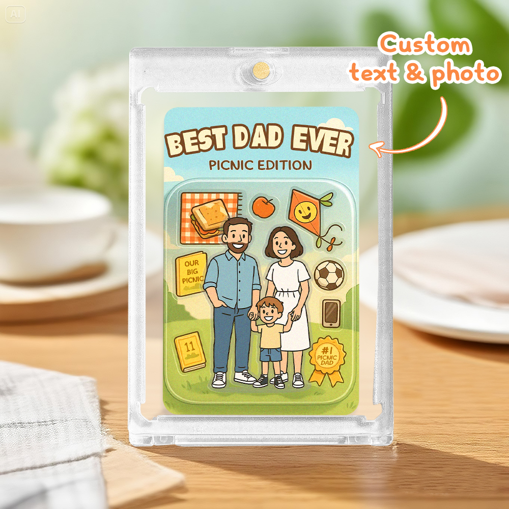 Custom Poke Kids Card Sport Portrait from Photo Personalized Sports-Themed Trainer Card with Custom Name & Stats Unique Gift for Athletes & Fans - MyMoonLampAu