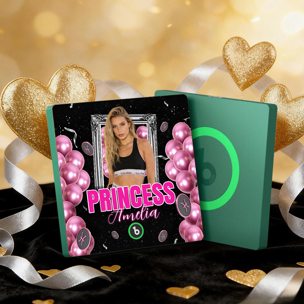 Custom Music Fridge Magnets Princess Style Colorful Frame Album Fridge Magnet Can Play Songs Gift - MyMoonLampAu